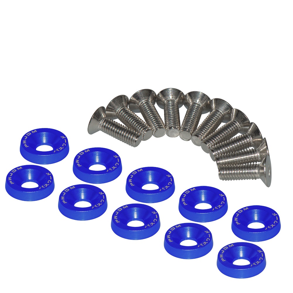 Bumper Plate 10Kg - 10PCS M6 JDM Car Modified Hex
