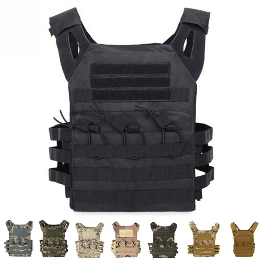 Nylon Tactical Vest MOLLE Carr - Crossfit Weight Vest ulasan dan harga
