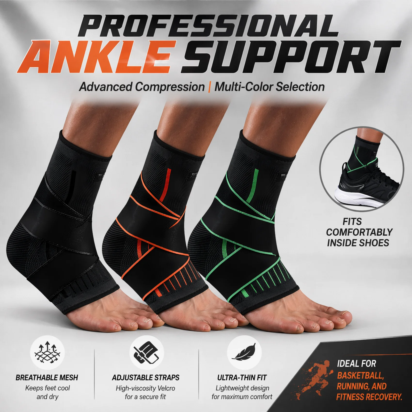 Breathable Compression Ankle B - Ankle Mobility Band ulasan dan harga
