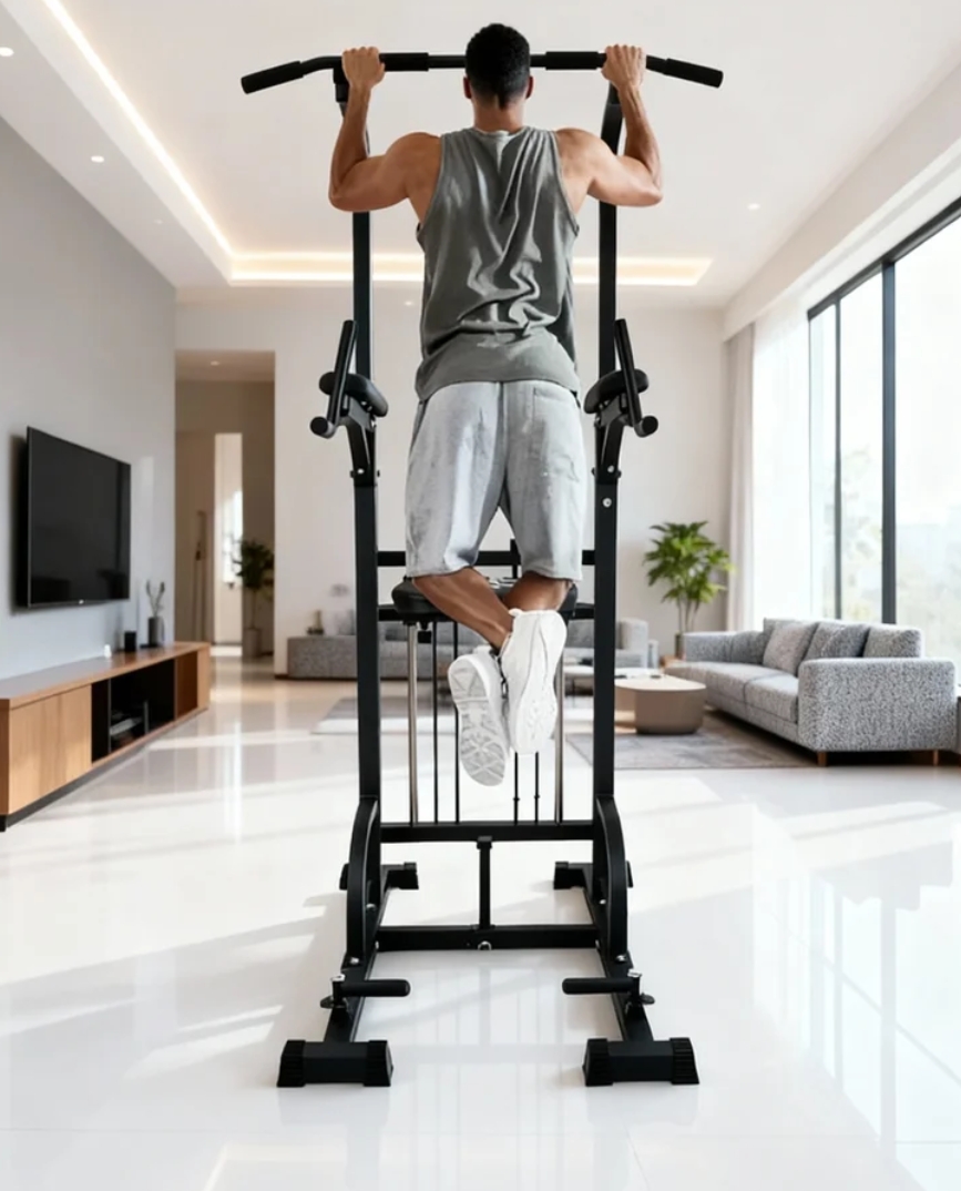 Power Tower Pull-Up Dip Statio - Pull Up Bar Grip ulasan dan harga