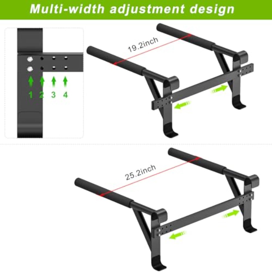 Wall Mounted Gymnastic Stall B - Pull Up Bar Grip ulasan dan harga