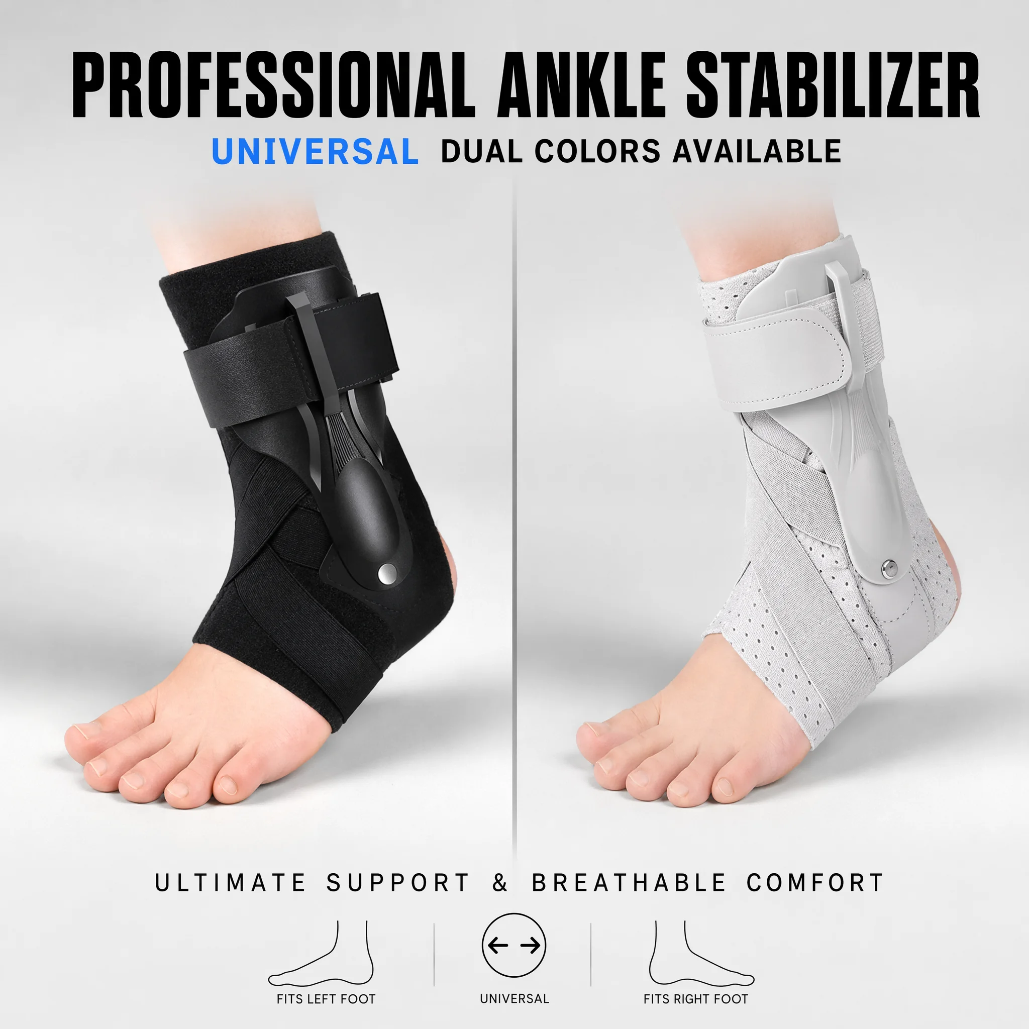 Ankle Brace with Side Stabiliz - Ankle Mobility Band ulasan dan harga