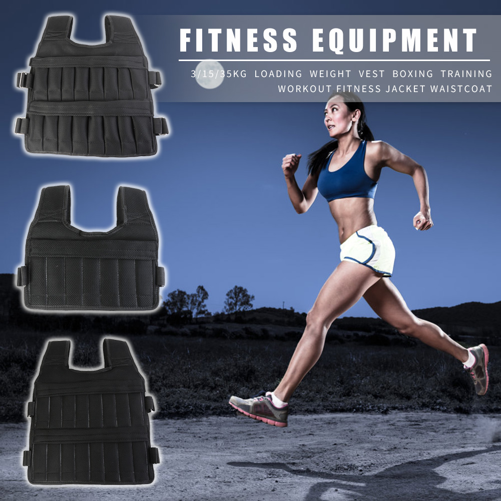 3/15/35kg  Jacket Adjustable W - Crossfit Weight Vest ulasan dan harga