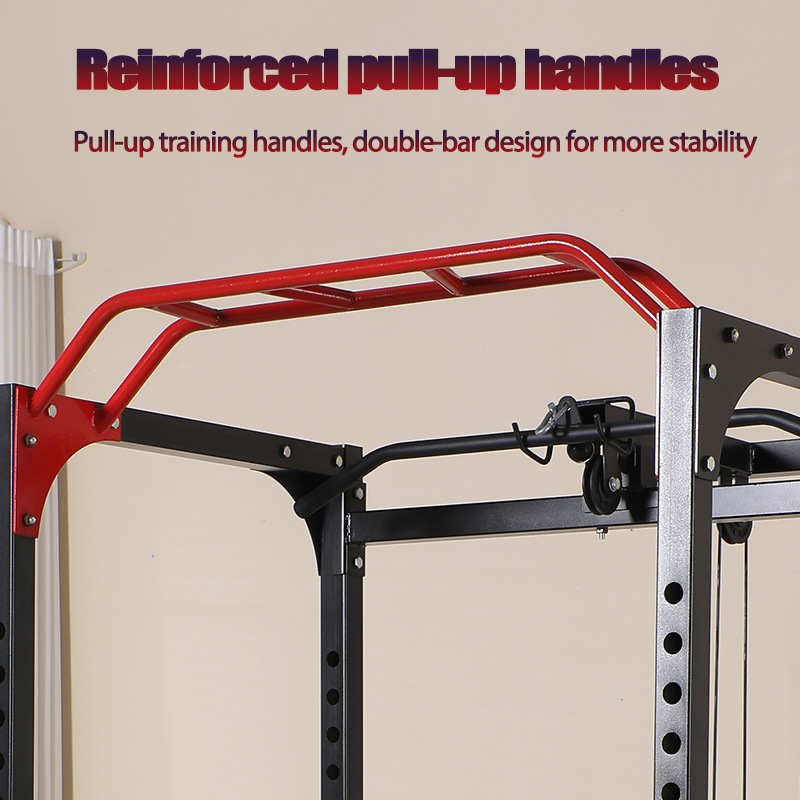 Comercial Power Cage Squat Rac - Pull Up Bar Grip ulasan dan harga