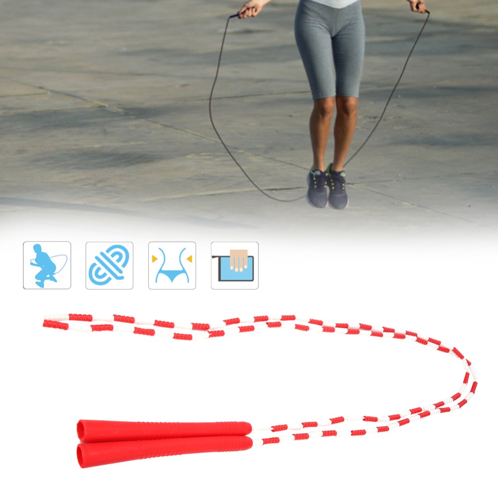Rope skipping PVC Beads Beaded - Skipping Rope Pvc ulasan dan harga