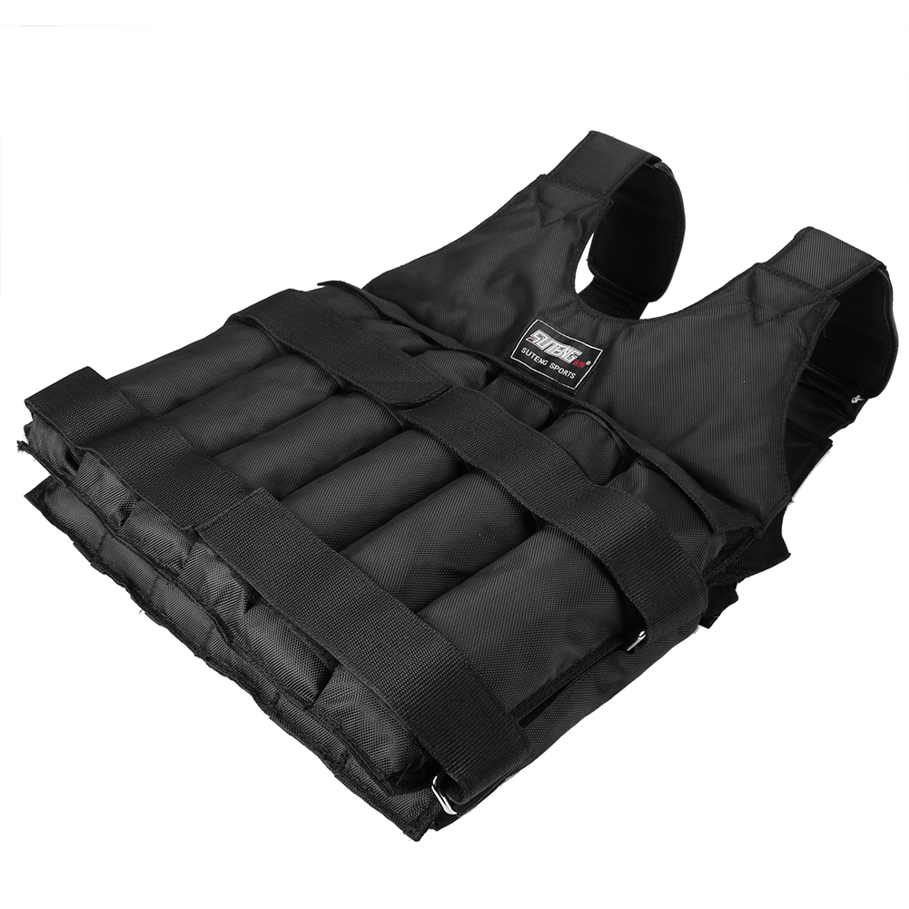 1 - 110LBS Adjustable Weighted - Crossfit Weight Vest ulasan dan harga