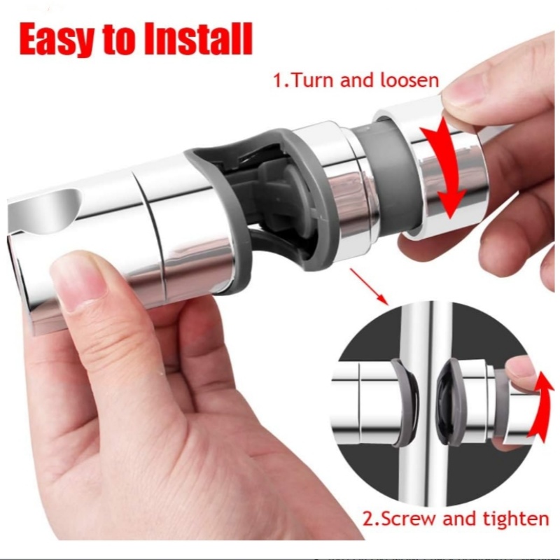 Replacement Hand Shower Bracke - Head Racket Boom ulasan dan harga